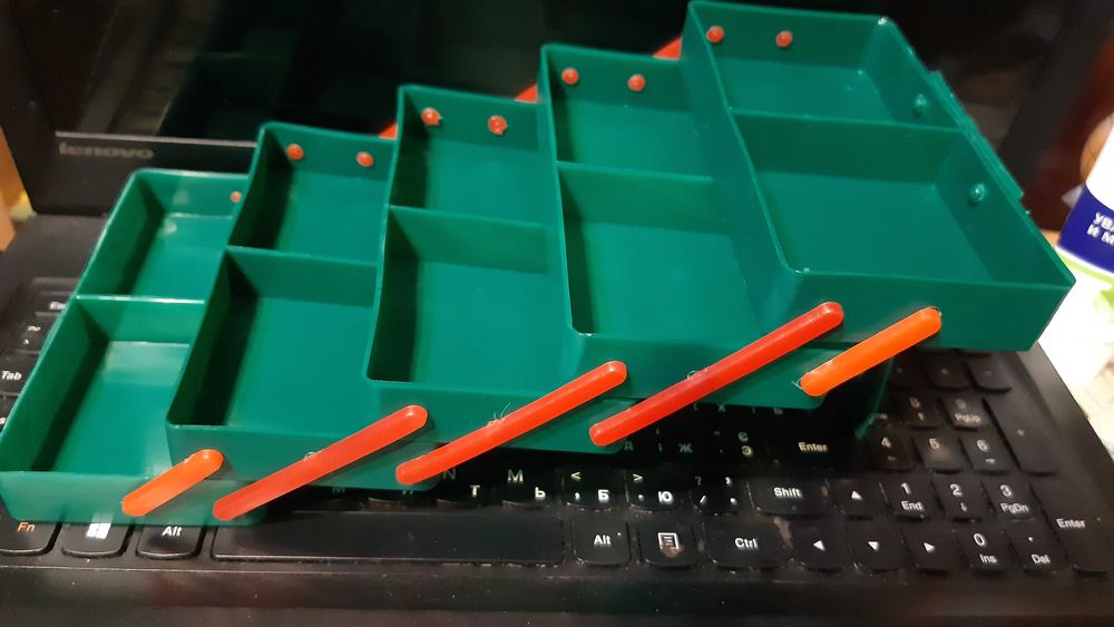 Система хранения раздвижная бокс для мелочей