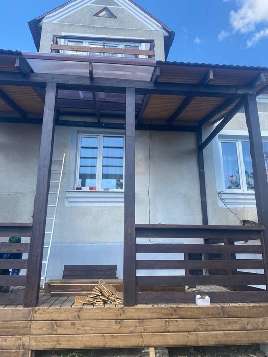 Тераси , альтанки каркасні будинки