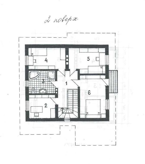 Продається будинок, проєкт "ВИШНЯ" 200м2 с.Загвіздя (4)