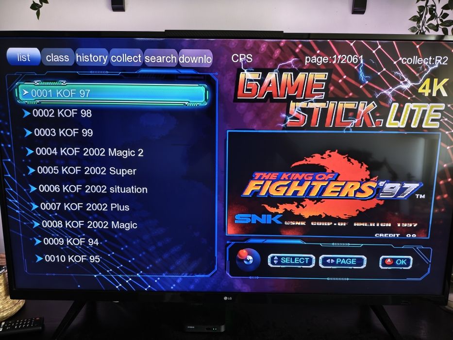 Gamestick 4k lite 20000 Jogos (Nova)