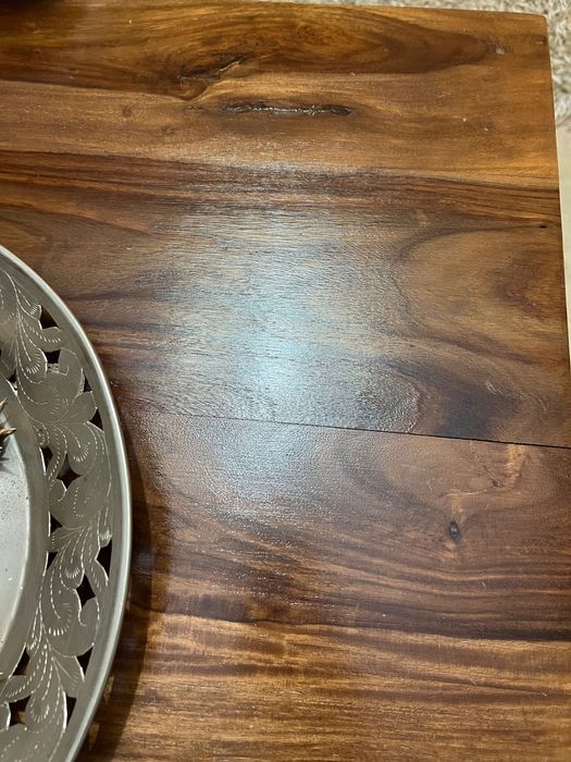 Mesa de jantar em madeira indiana- óptimo estado