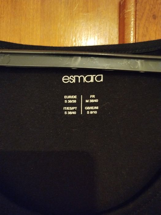 Vestido preto comprido Esmara