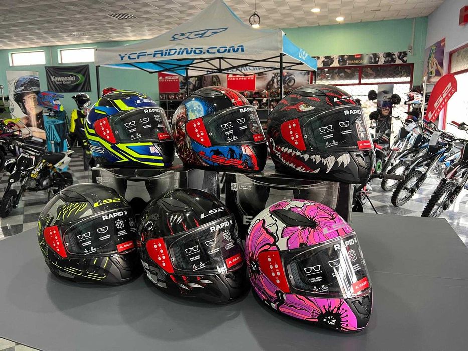 Capacete Integral / Fechado LS2 FF800 Storm topo de gama