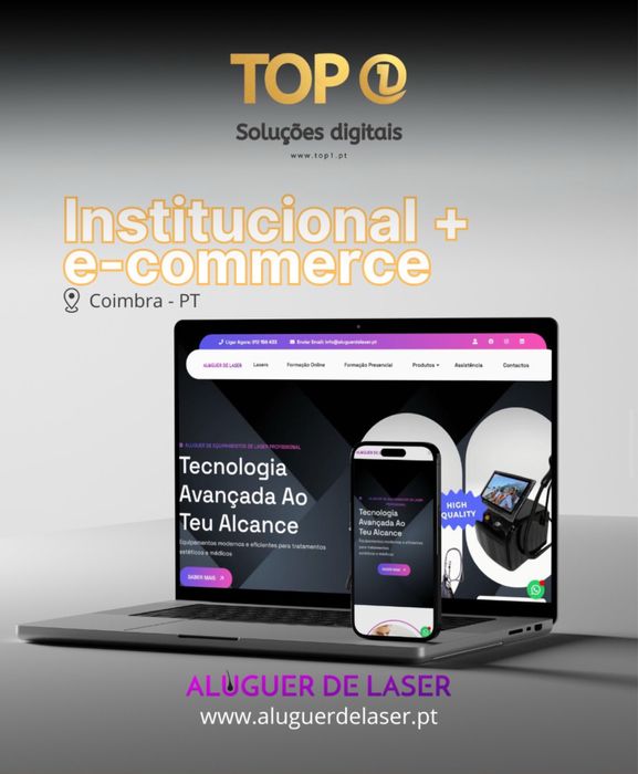 Sites - Lojas Online - Marketing Digital - Aplicação Móvel
