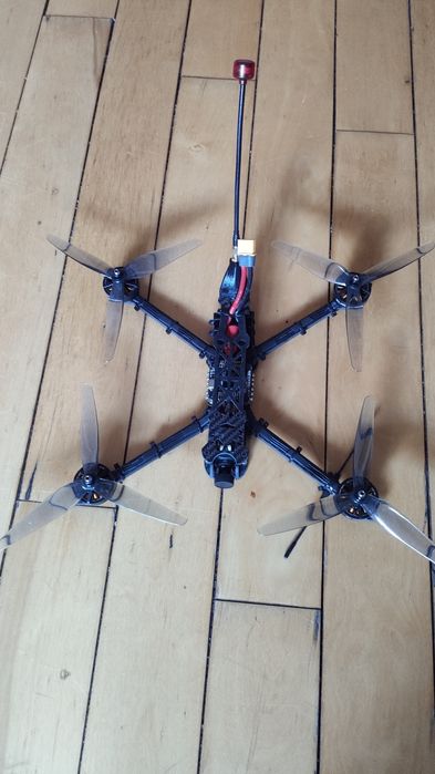 Дрон FPV квадрокоптер 7 дюймів