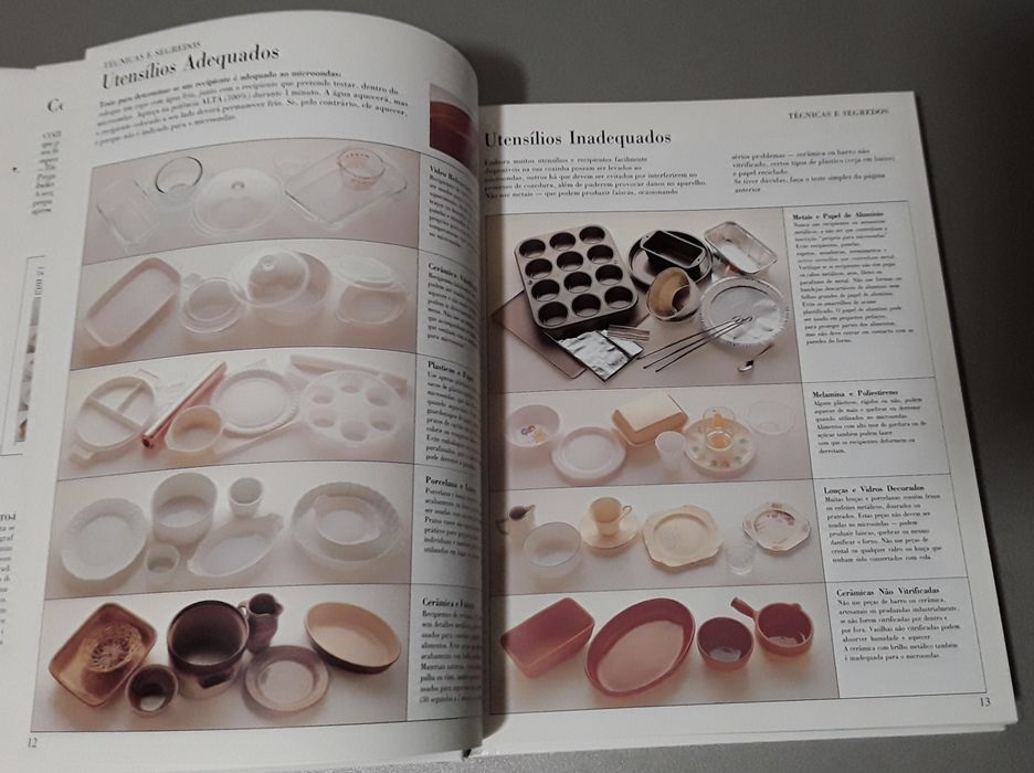 Livro: Cozinhando com o Microondas, como novo!