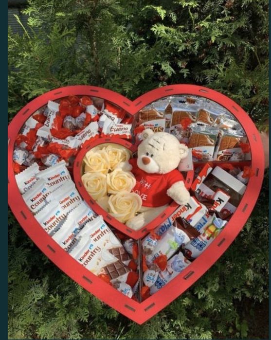 ЛУЧШАЯ ЦЕНА! Подарочный бокс со сладостями / подарок на праздник