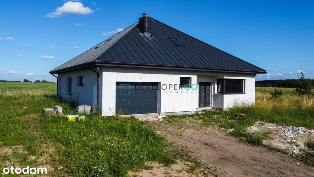 DOM 215 m² blisko jeziora, stan deweloperski