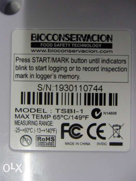 Registador Temperatura Bioconservacion