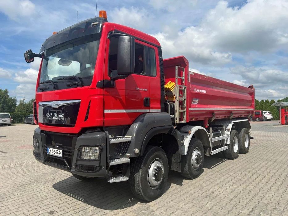 MAN TGS 41.480  pierwszy właściciel / salon PL / Automat / KH-Kipper Hydroburta / 8x8