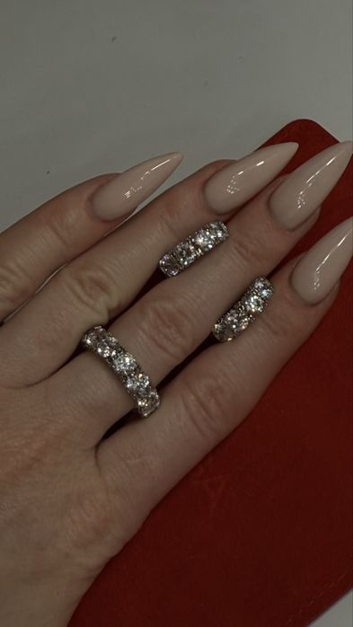 Tiffany серьги кольцо бриллианты діаманти комплект