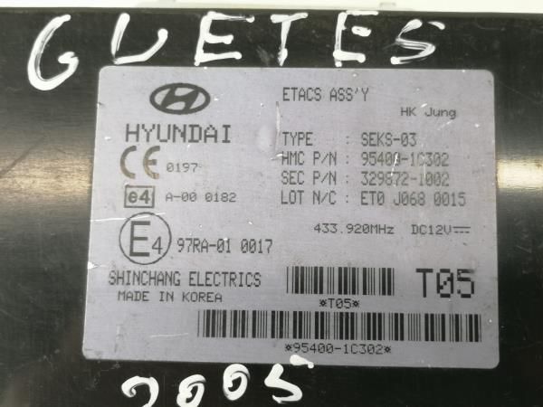 Centralina do fecho central HYUNDAI Getz (TB)