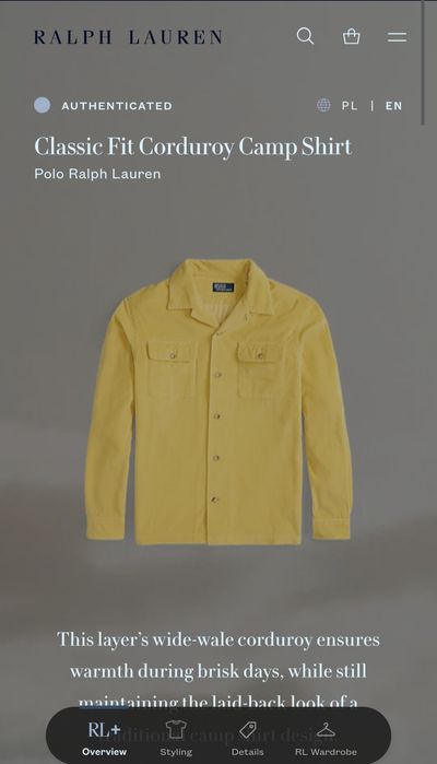 Koszula Męska Ralph Lauren XL