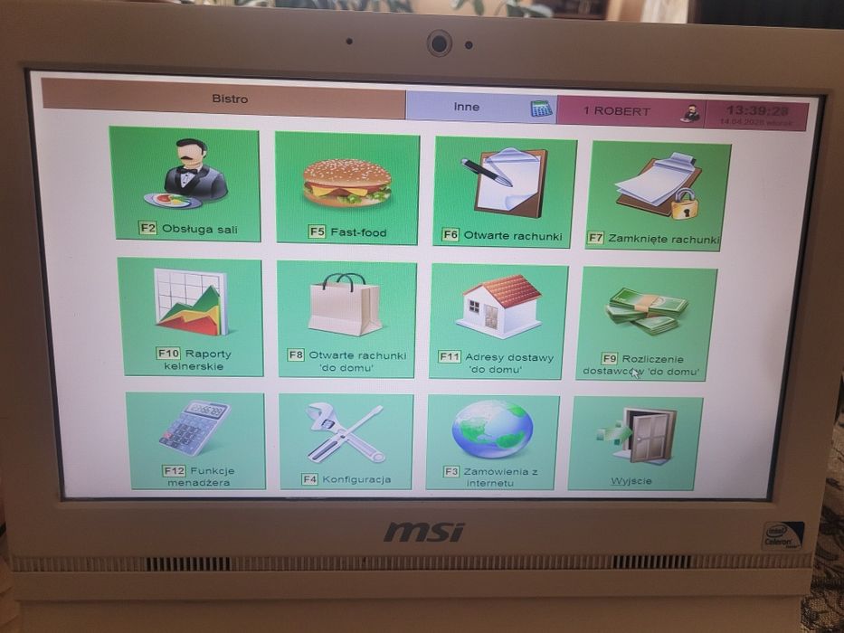 POS gastronomia, all in one komputer oprogramowanie