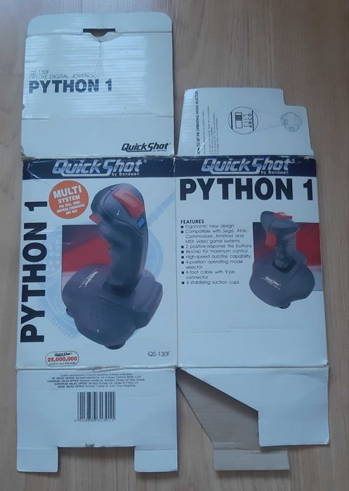 Karton joystick Quick shot python 1