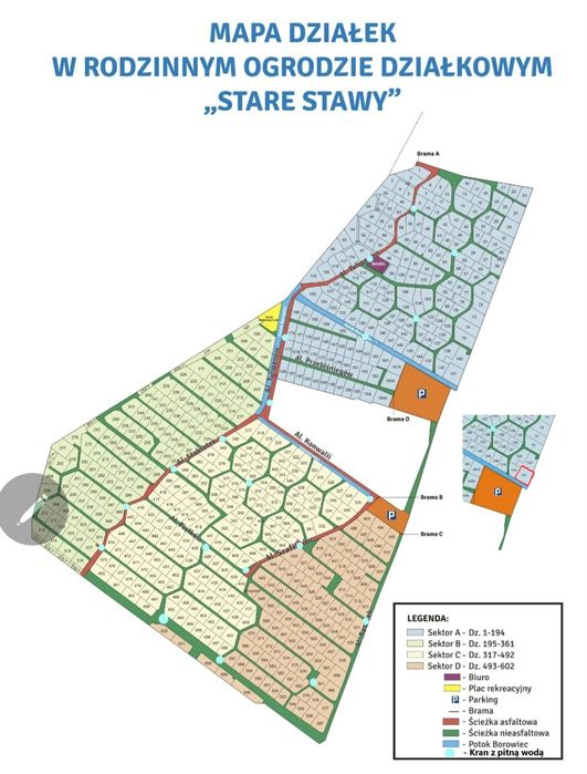 Sprzedam działkę rekreacyjna ROD Oświęcim-Stare stawy 569 m² - Więcej