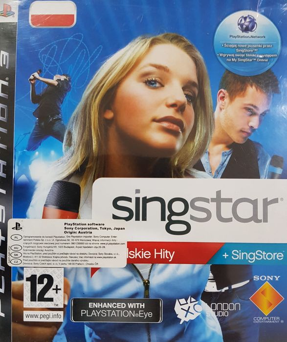 SingStar Polskie Hity PS3 Używana