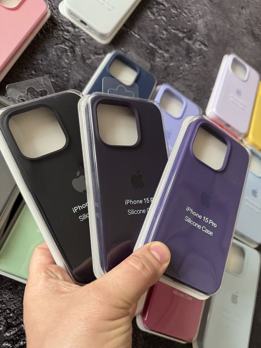 Чохол iphone 15/15pro/15 pro max silicone case