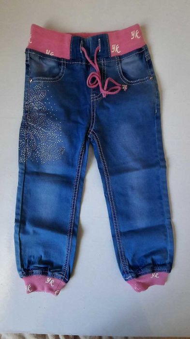 Джинси легенькі для дівчинки,б/у