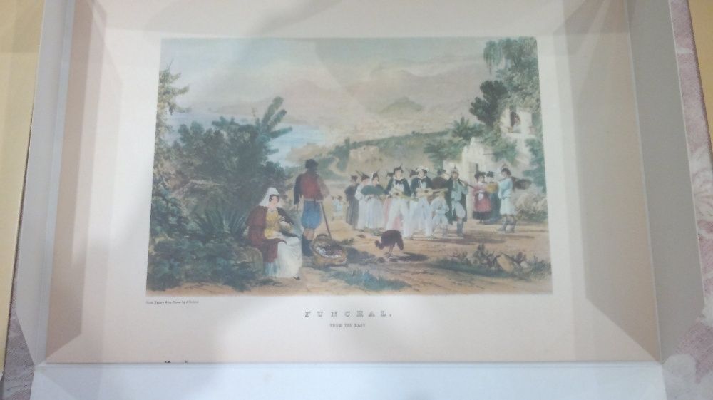 Gravuras TAP alusivas à Ilha da Madeira