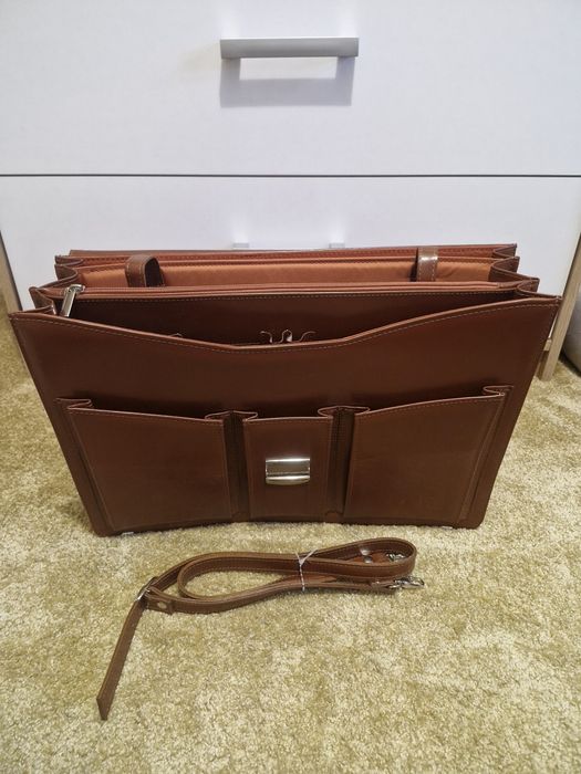 Skórzana teczka, aktówka