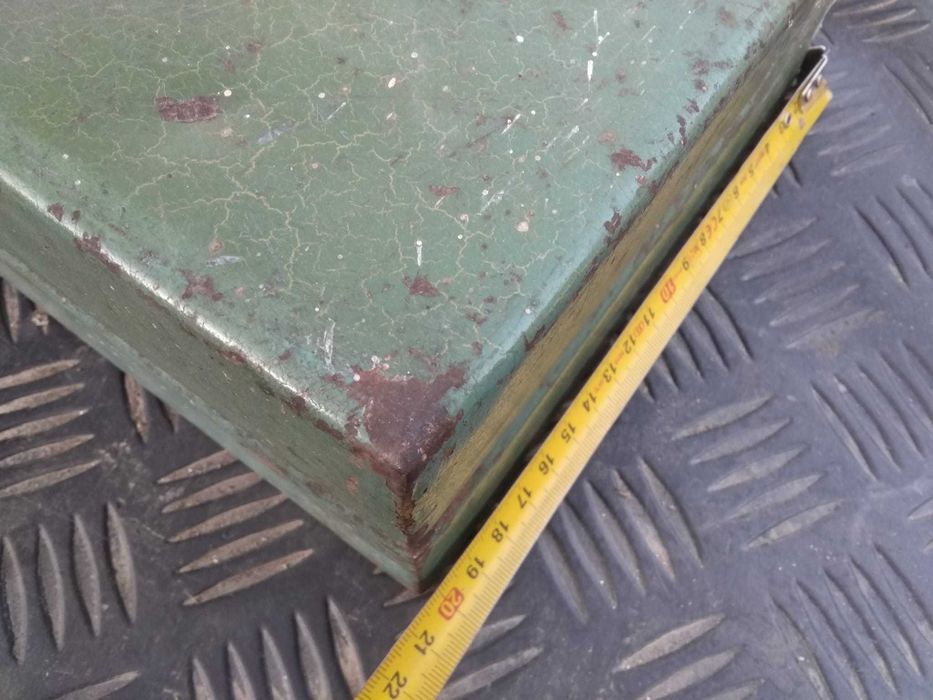 skrzynia metalowa ROMET 2 WRONKI duża sama stal