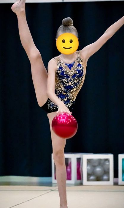 Strój startowy 140-150 gimnastyka artystyczna