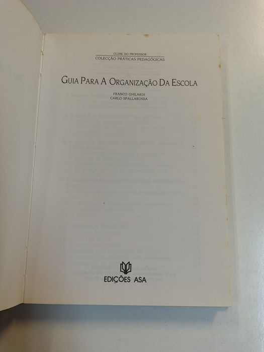 Guia para a Organização da Escola