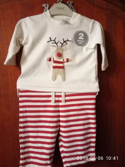Продам детский костюм NEXT 3-6 мес.