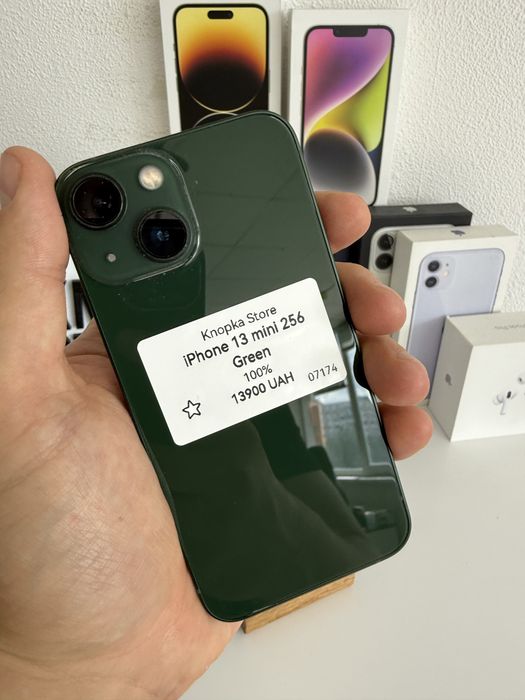 iphone 13 mini green - купити мобільні телефони та смартфони