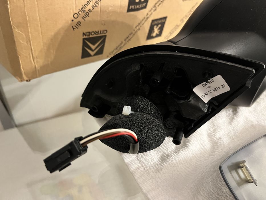 Retrovisores eléctricos Citroën C3 , 1a geração , fase II