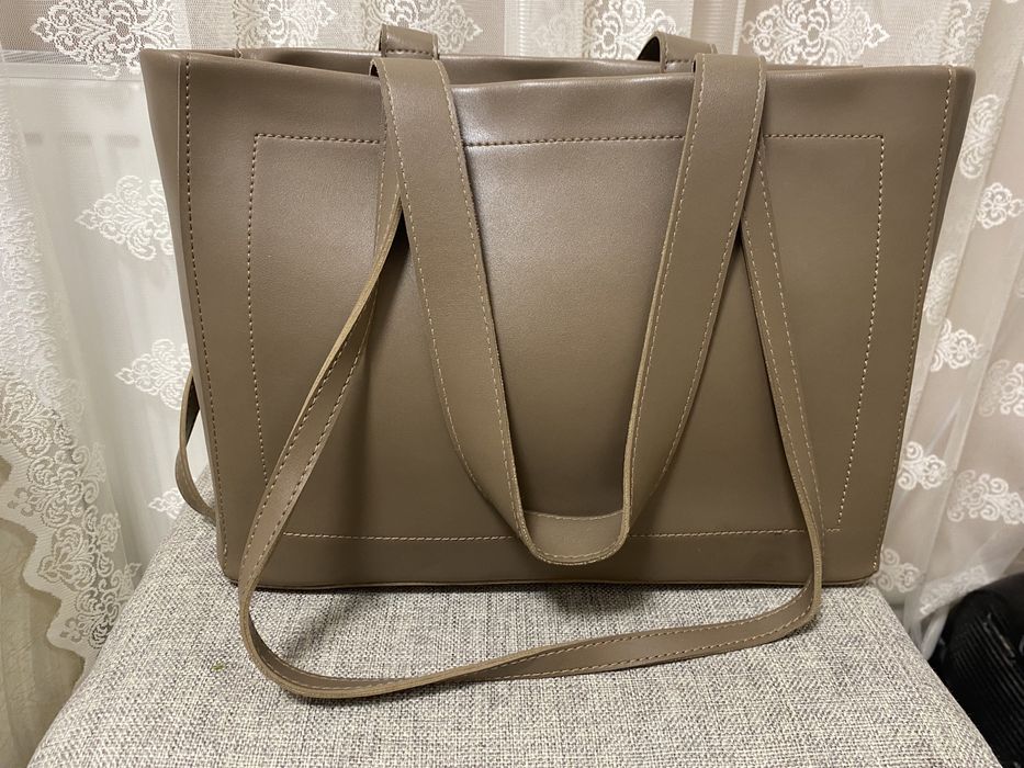 Сумка шопер з якісної еко шкіри