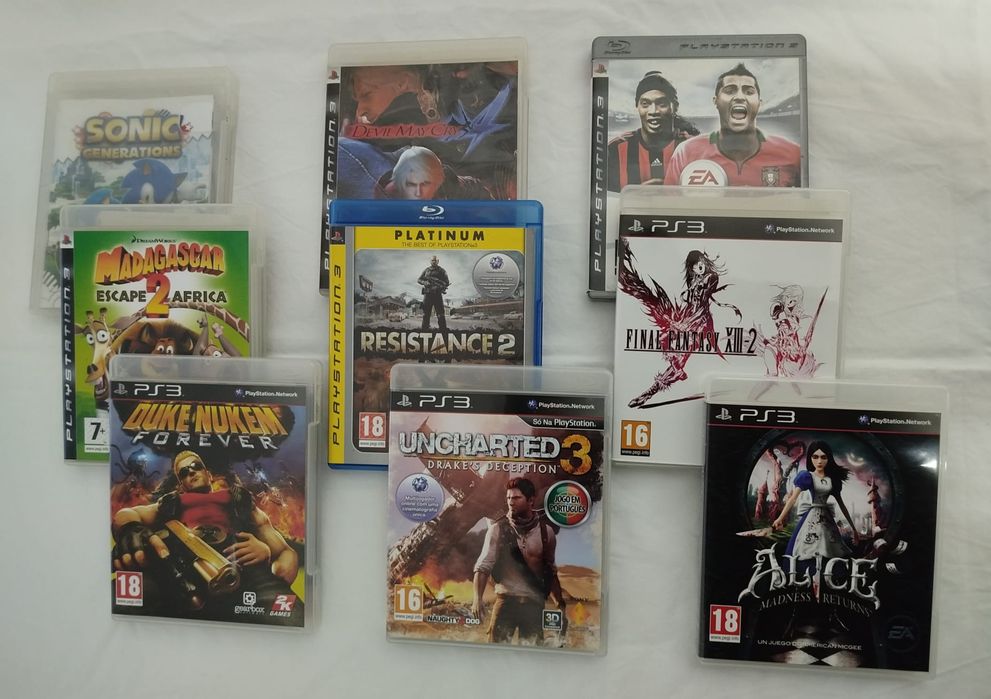 Jogos a vários preços.