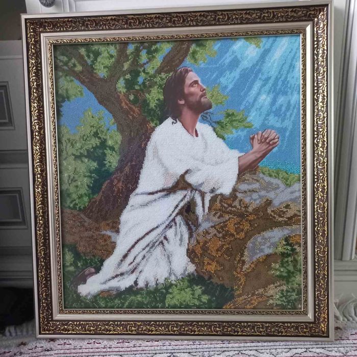 Образ. Картина з бісеру.