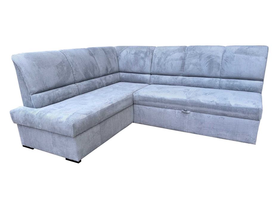 Wygodny narożnik Galaxy Bis bez boków z funkcją spania pojemnik