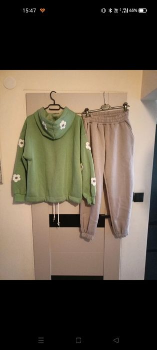 Piękny dres ocieplany