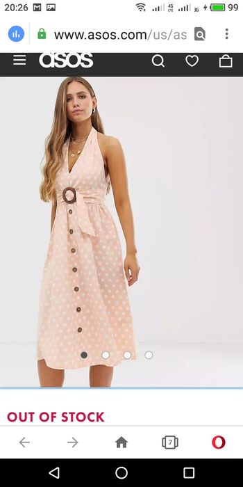 Сарафан, платье Asos, 36 р （us 4）