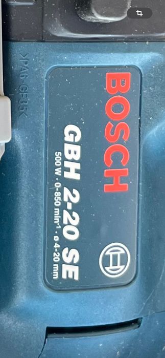 Martelo Perfurador BOSCH GBH 2-20 SE