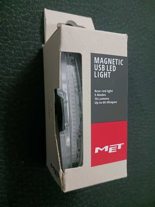 Luz Met Capacete Magnética (NOVA)