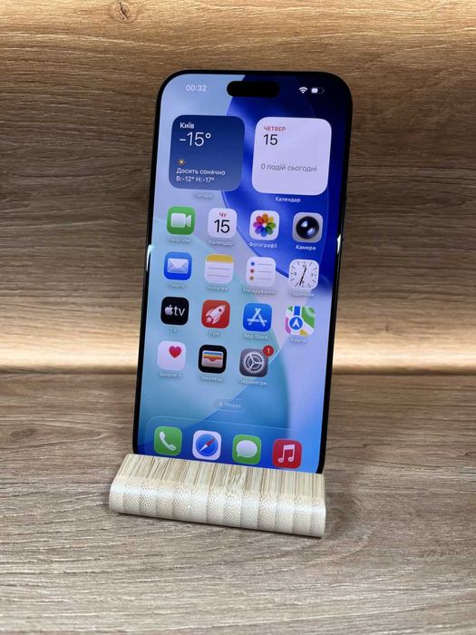 iPhone 16 Pro Max 256 Black!! АКБ: 93%!! №: 3405!! ~ІДЕАЛ !! З США !! Айфон купити оригінал !!