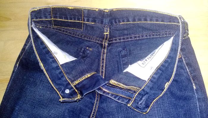 LEVI’S LEVI STRAUSS&CO. 529 17 W27 L34 spodnie jeans