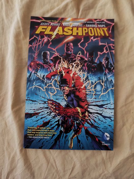 Livro banda desenhada FlashPoint