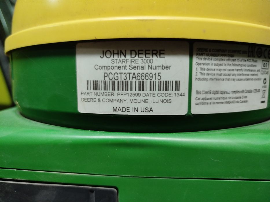 Nawigacja John Deere,starfire 3000