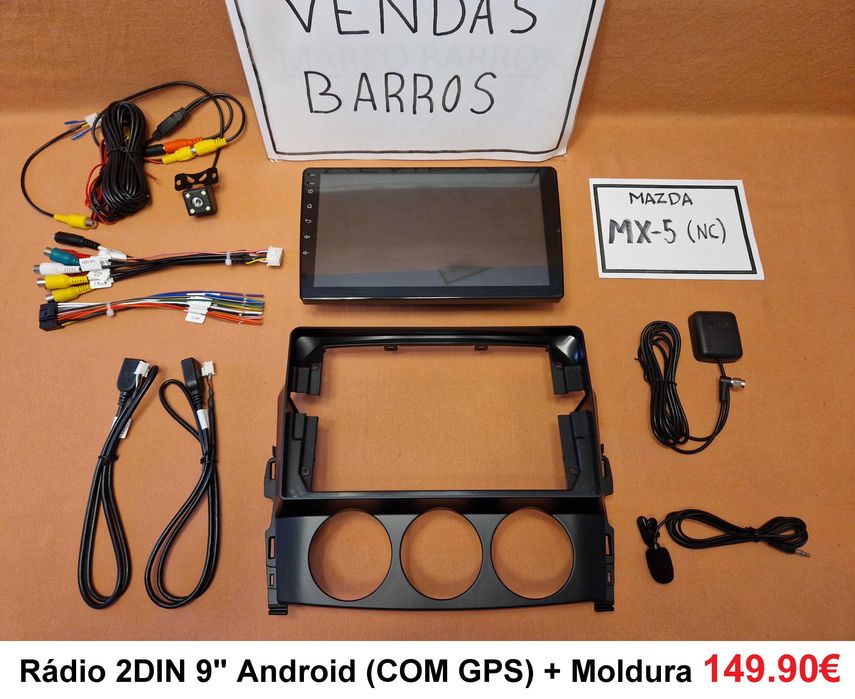 Rádio 2DIN • MAZDA MX-5 (Miata) • Android MX5 NA NB NC [4+64GB]