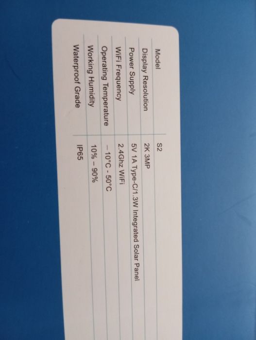 Lampa z kamera CINNADO