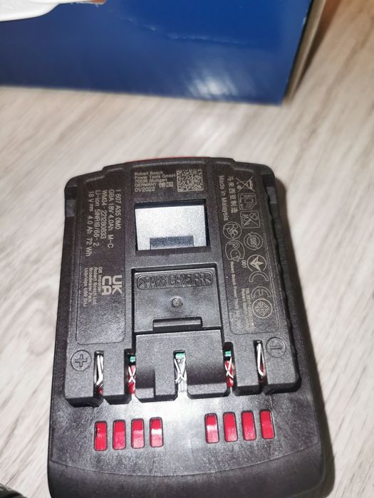 Bosch GSB 18V-21 +akumulator 4ah udar