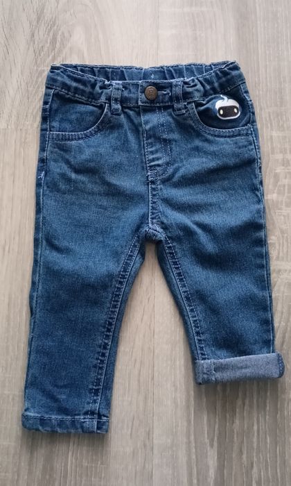 Spodnie Jeansowe Jeansy Pepco So Cute Niemowlęce Chłopięce 74