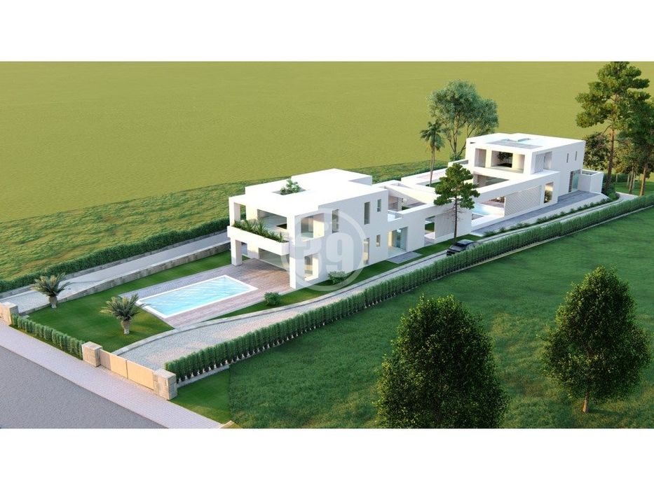 Terreno com Projeto Aprovado para 2 Moradias com Piscina Açoteias, ...