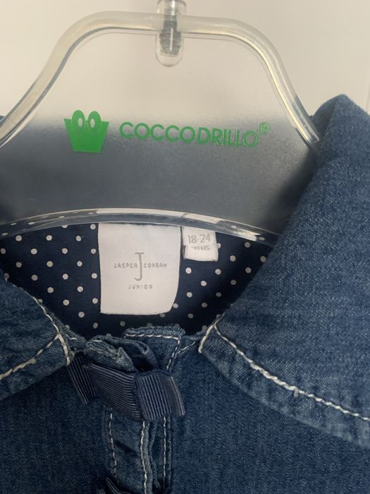 Tunika jeans dla dziewczynki