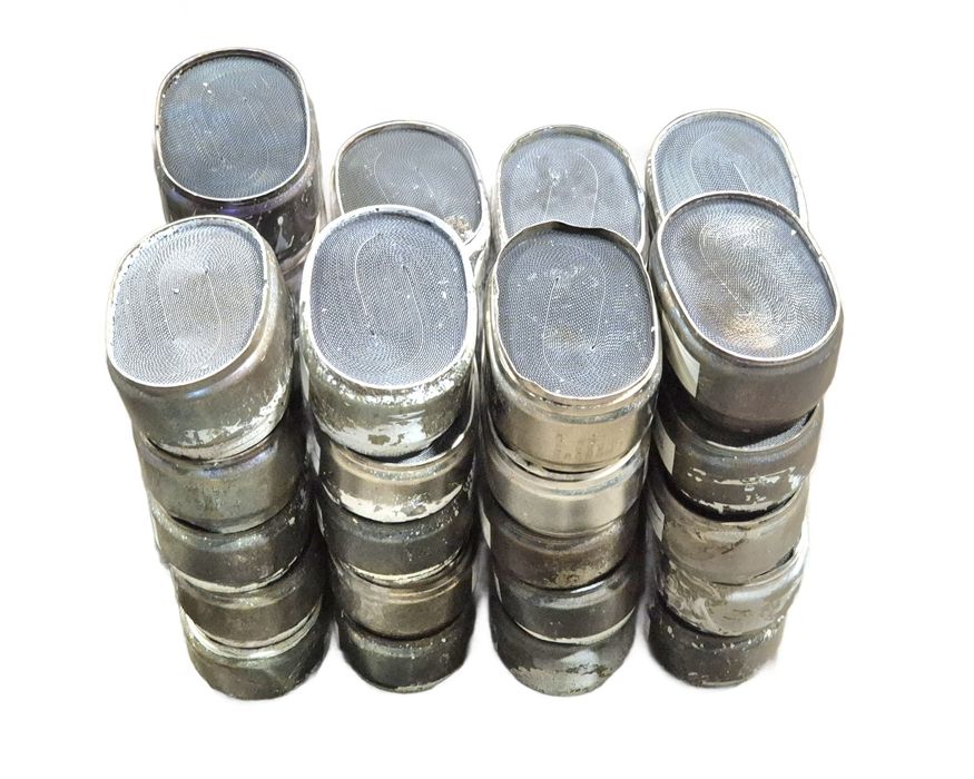 Katalizator DPF BMW E60 E61 E65 E66 X5 E53 3.0D M57 filtr cząstek stałych wkład owalny 7x5cm numer2000018578010825 długość 8cm NOWE